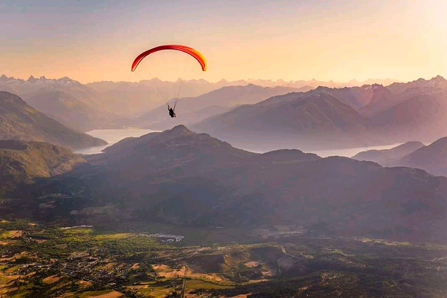 Para quienes desean practicar parapente, El Bolsón tiene el lugar ideal para ofrecerles.